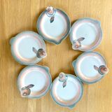 Fish plates Digoin Sarreguemines