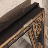 Black and gold mirror