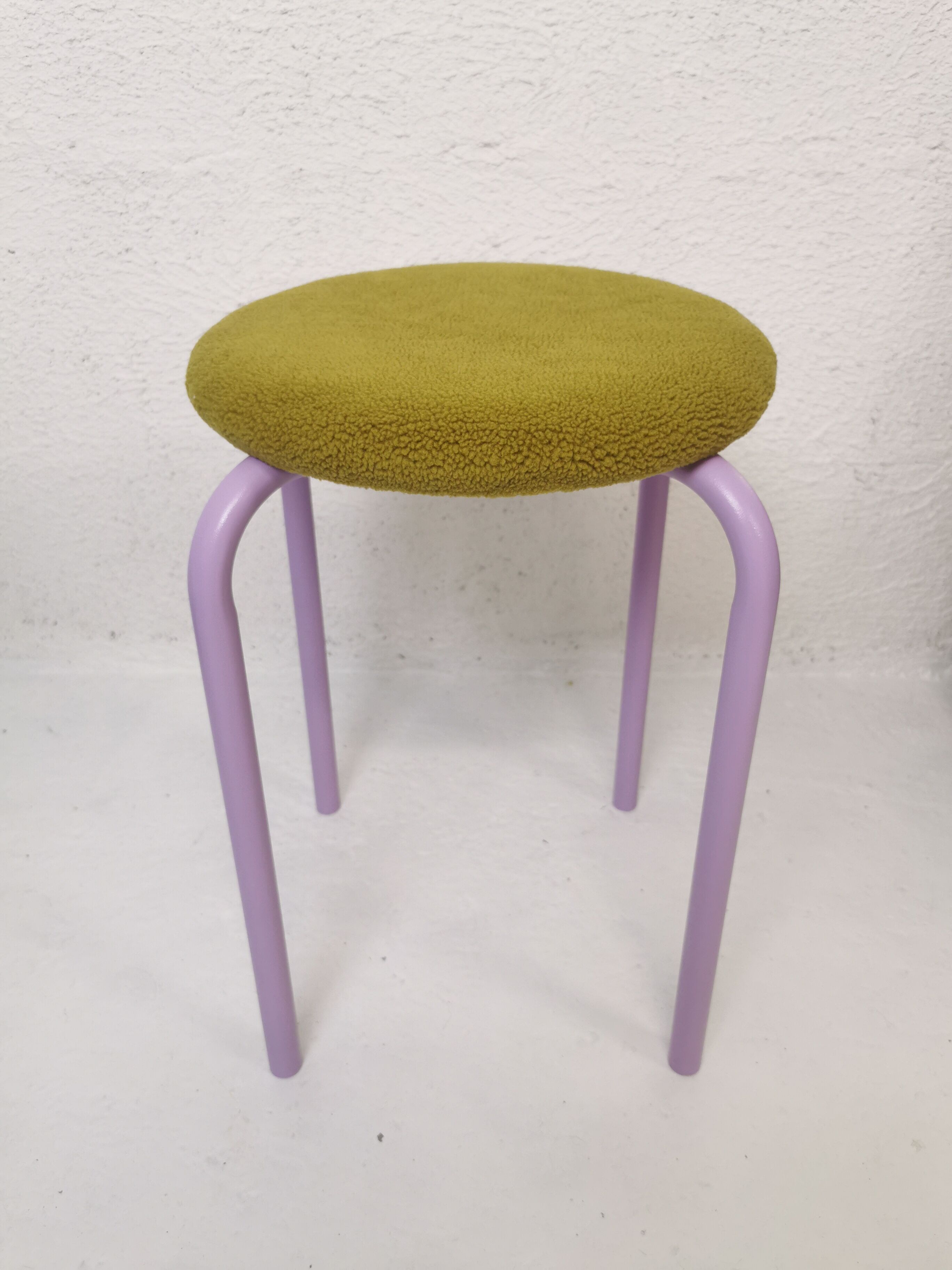 Contemporary lilac stool