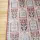Tapis laine nouée main