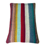 Vintage turkish handmade kilim cushion cover , 30 x 50 cm