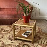 Rattan sofa end