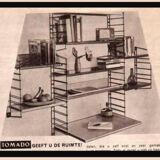 Tomado teak vintage shelf 60'70'