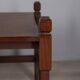 Vintage 1960s coffee table with pull-out tray, Italian design
