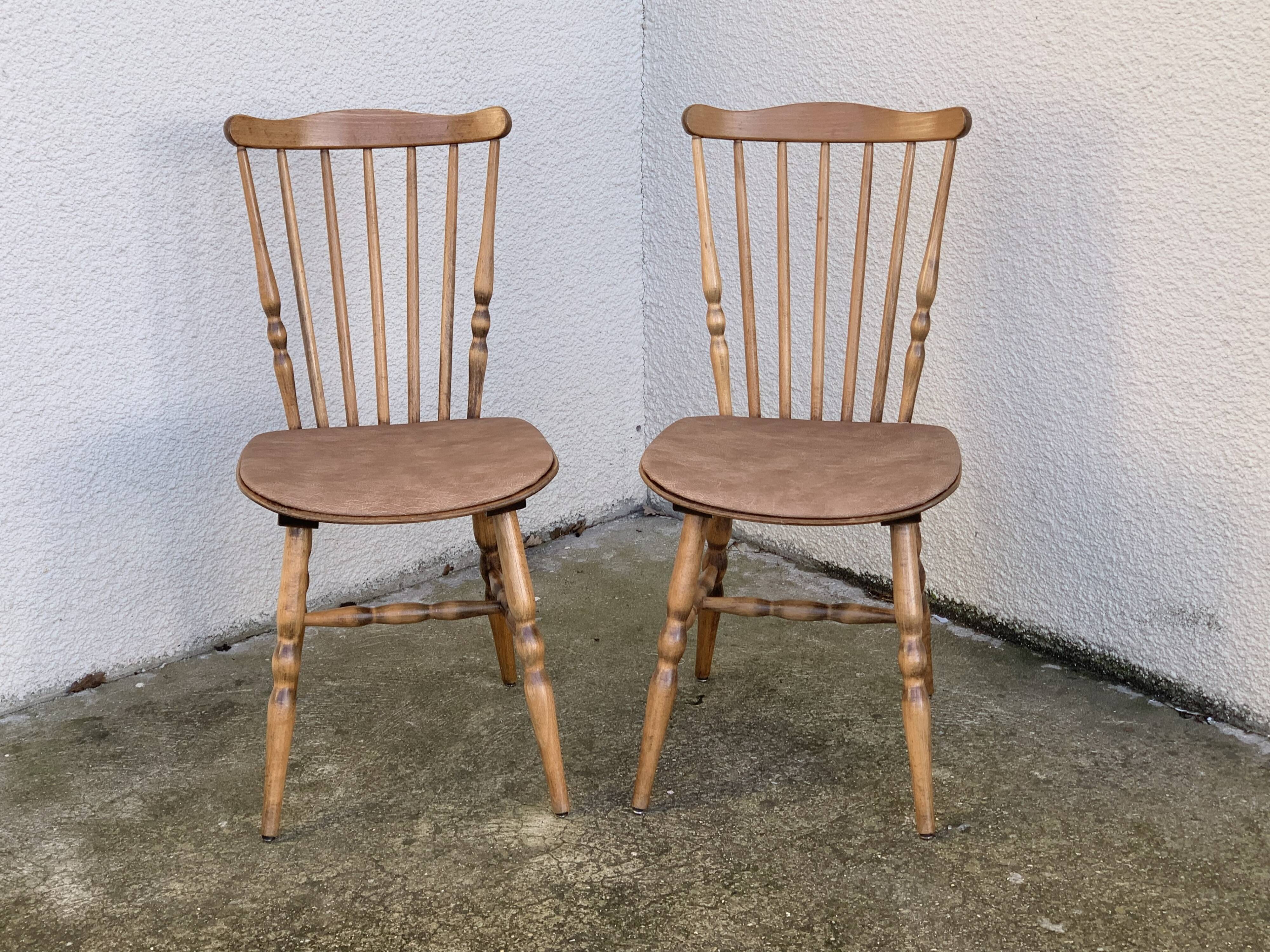 Baumann Florida Tacoma bistro chairs 1970