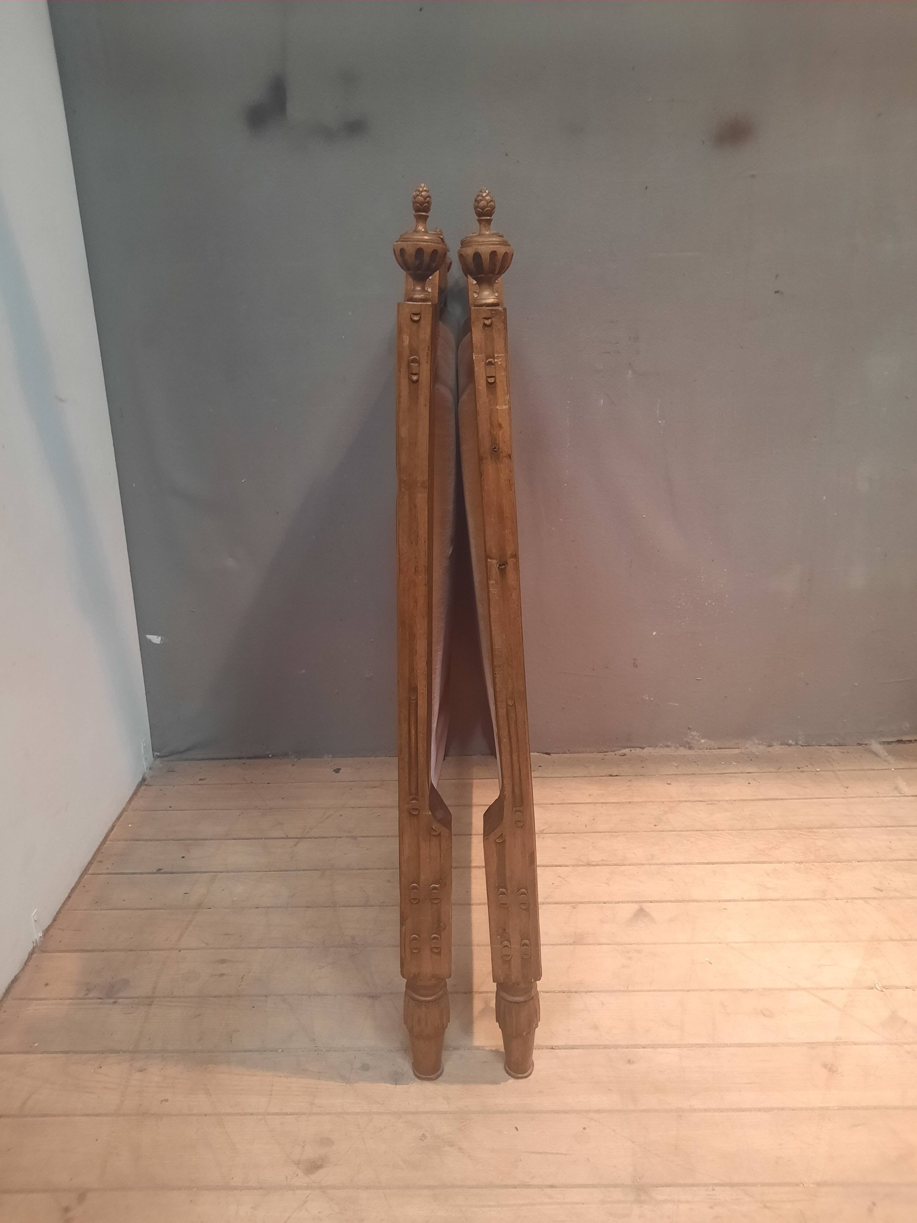 Pair of Louis XVI period headboards