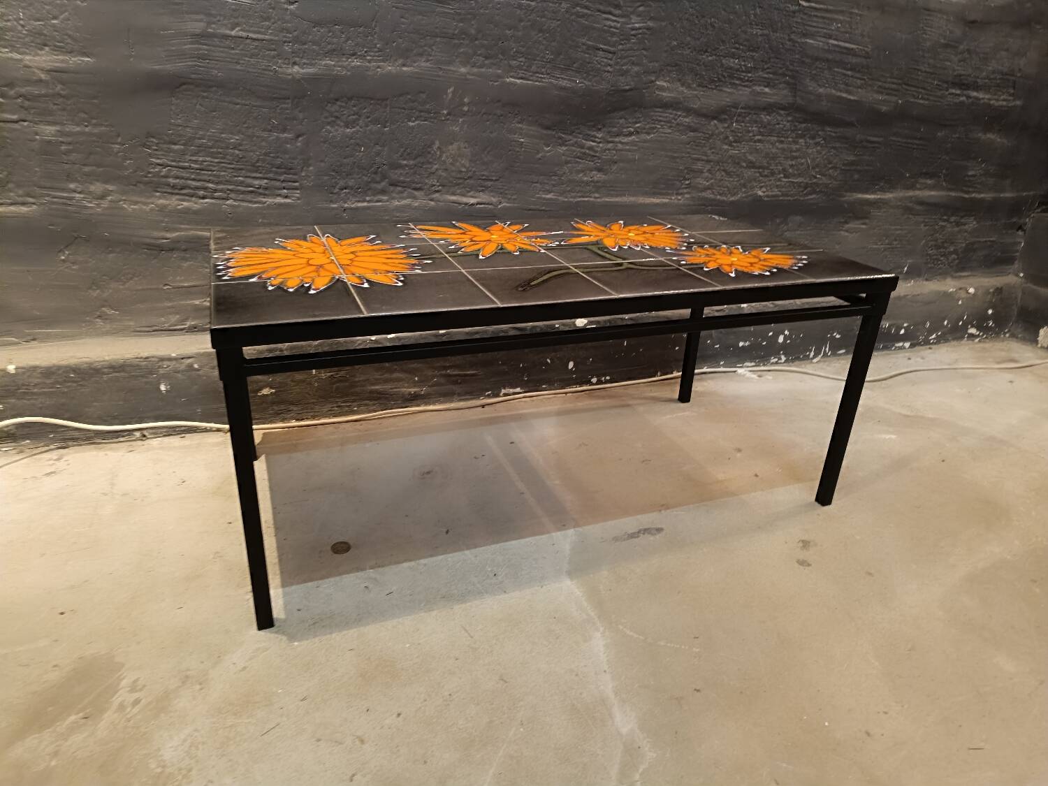 Vintage ceramic coffee table
