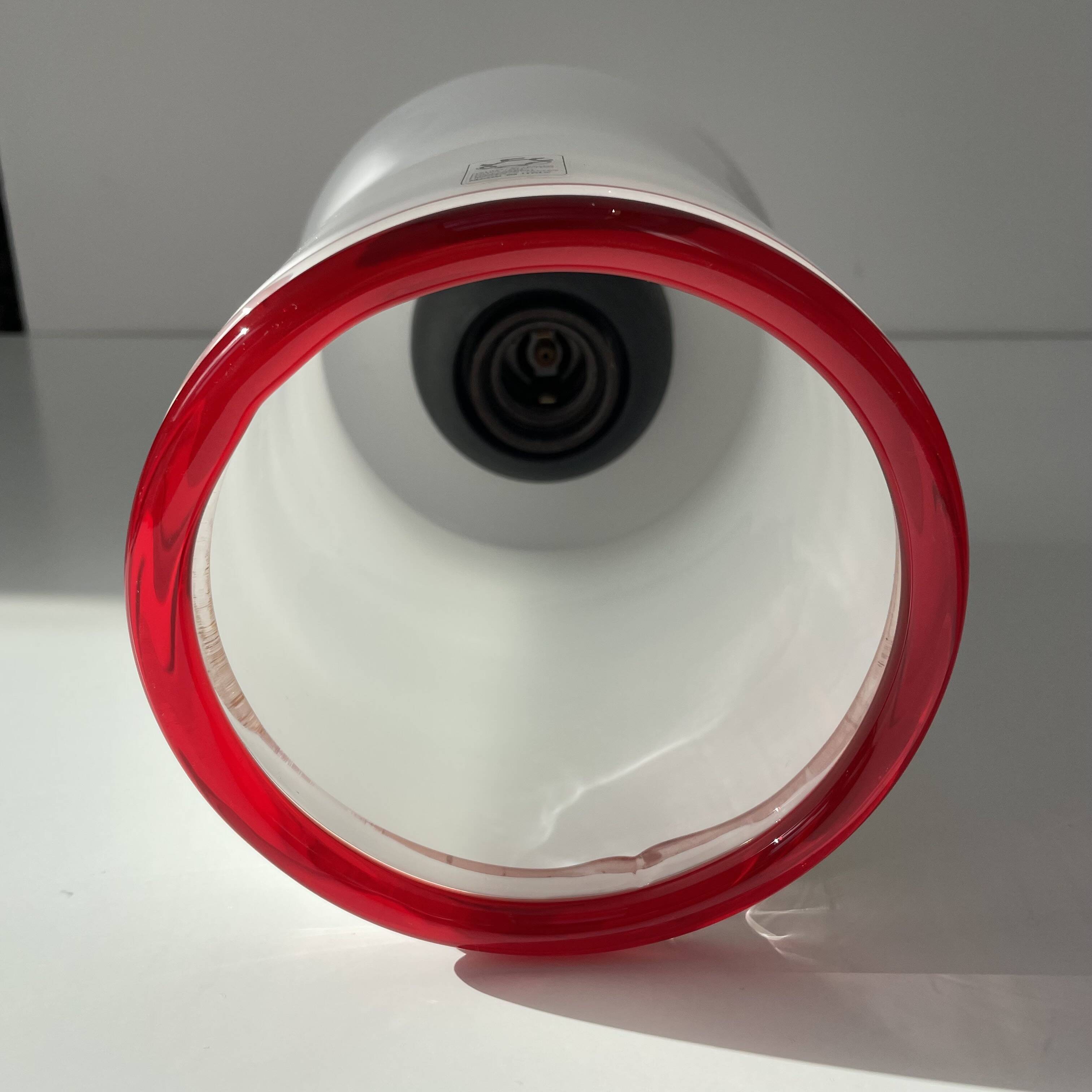 Leucos glass table lamp Murano Italy