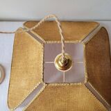 Rabane and leather suspension