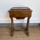 Louis XIII style work table in walnut – Late 19th century