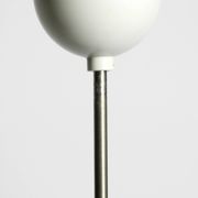 Beautiful large original Mid Century Bauhaus opal glass ceiling lamp