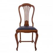 Large extendable table with eight chairs, late 19th century, France. After renovation.