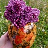 Retro flower vase