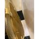 Pair of Gold Leaf Murano Glass Wall Mirrors, Italian "Torciglione" Design