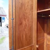 Walnut restoration cabinet