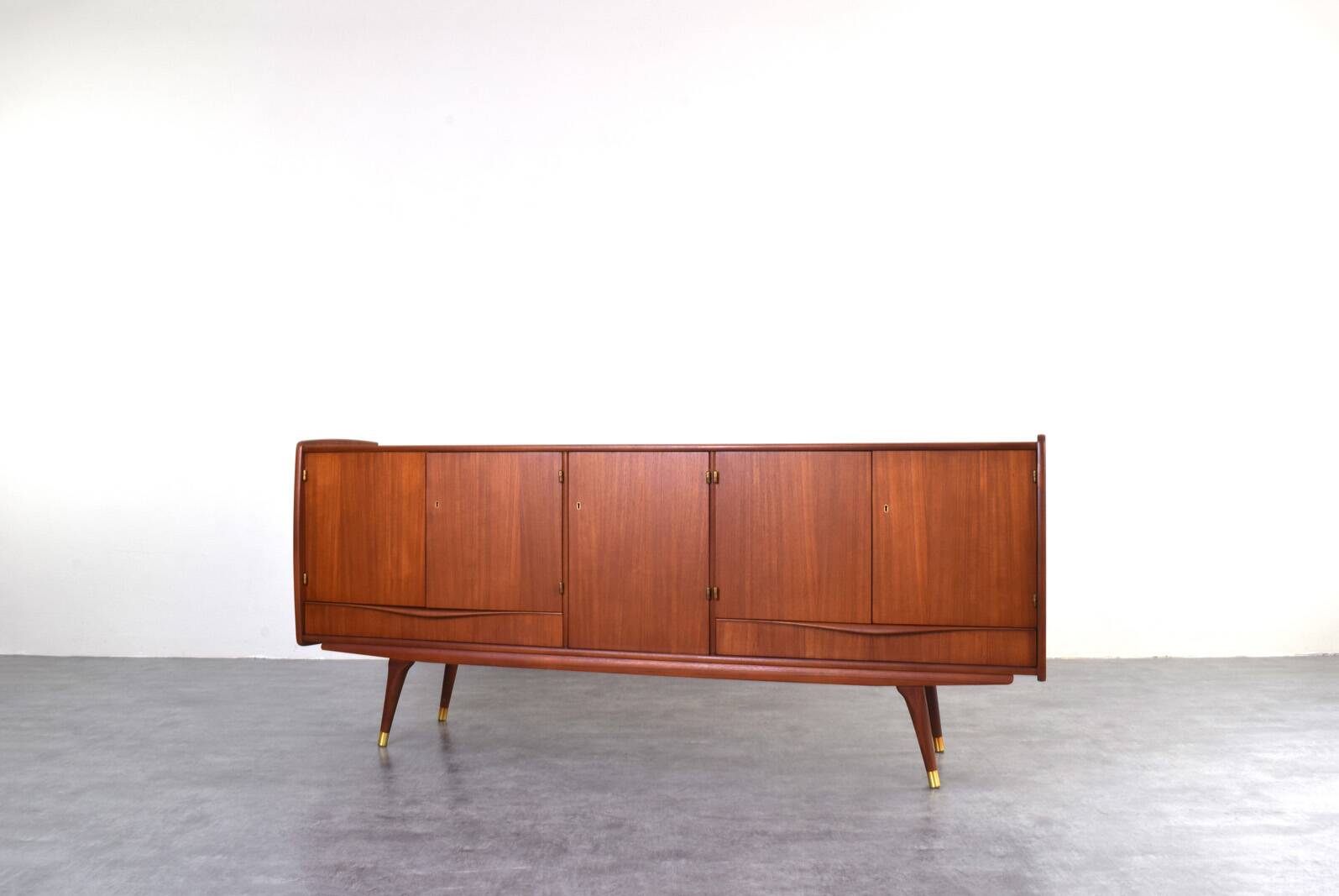 Mid-Century Norwegian Teak Sideboard from Sven Andersen, 1960s