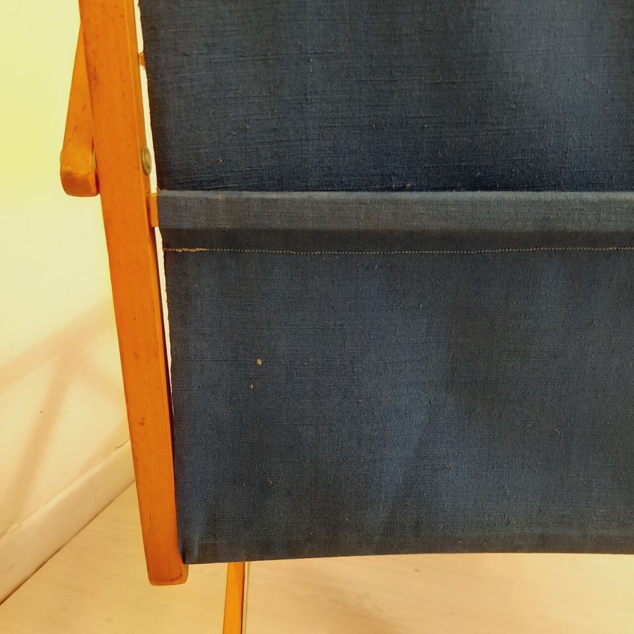 Vintage rehabilitable beach bed, Fratelli Reguitti production
