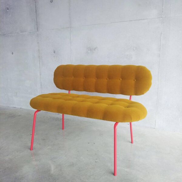 Banquette velours