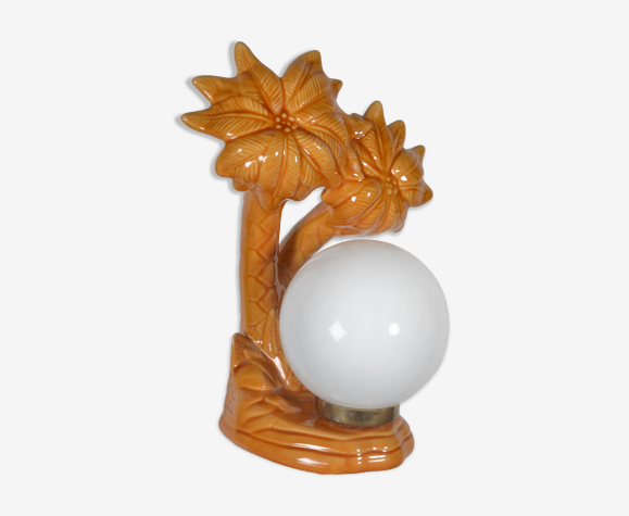 Lampe céramique "palmier"