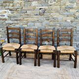 Ensemble de 4 chaises Georges Robert