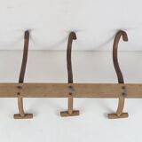 Japy frères curved wooden coat rack
