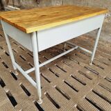 Industrial side table