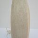 XL lamp in carved stone Arsène Galisson 80s height 40 cm