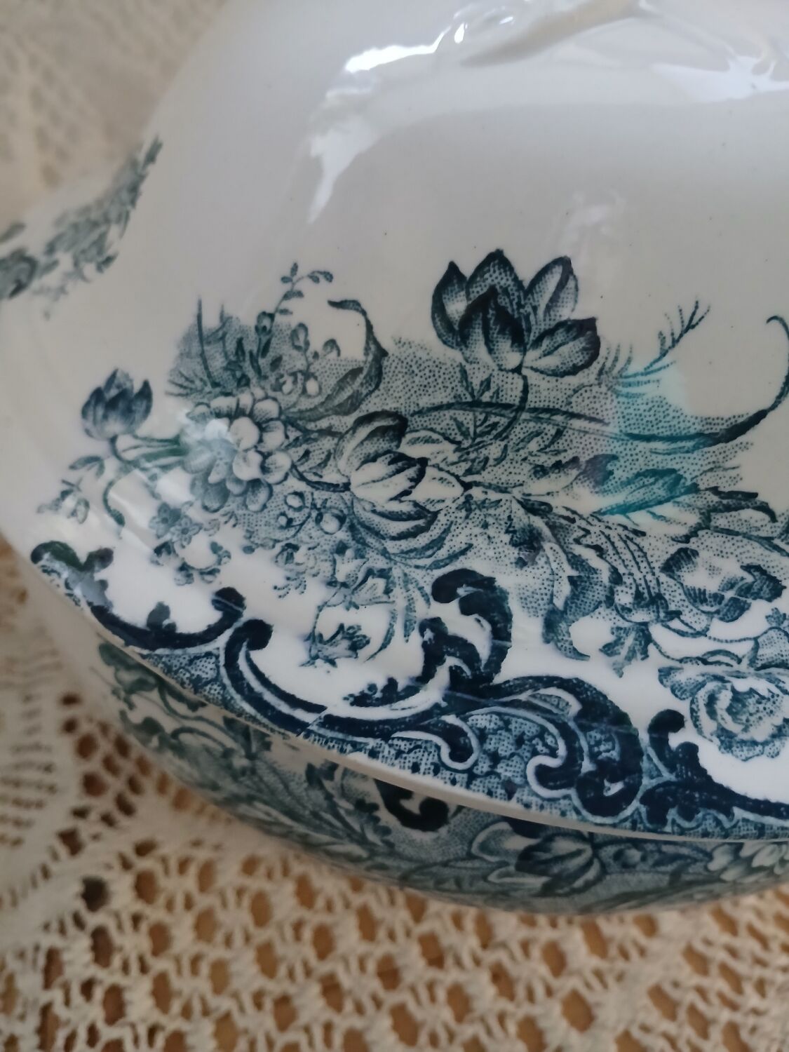 Antique Ironstone Soup Tureen