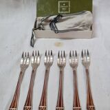 Christofle Talisman model forks, cloisonné