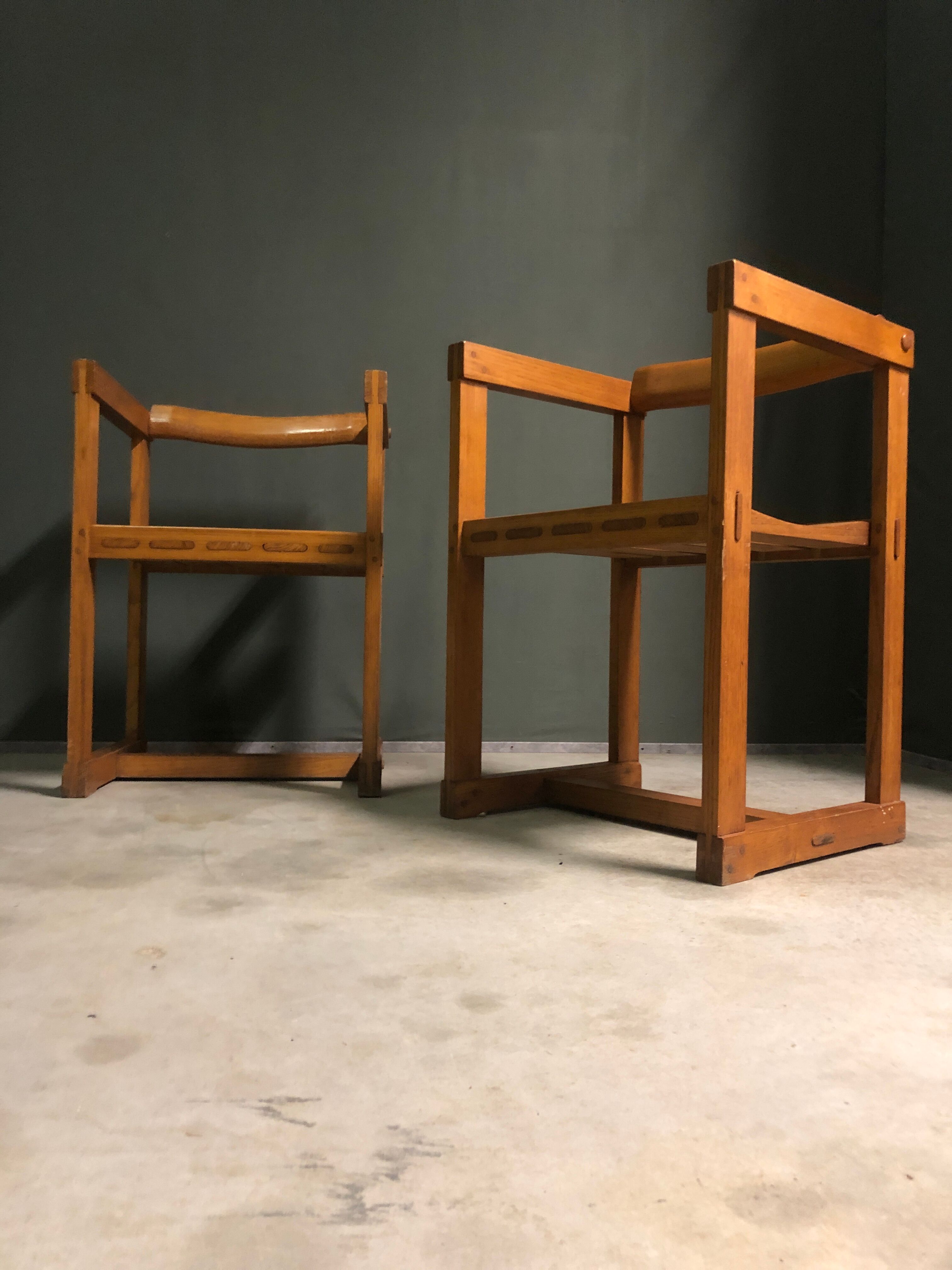 Paire de fauteuils par Edwin Helseth pour Trybo Norvège années 1960