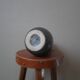Designer ceramic vase from the 50s, bluish gray signature Jean-Marie Maure, handcrafted