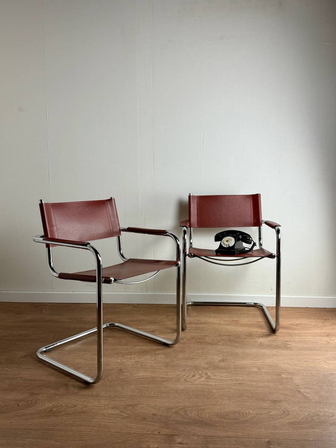 S34 armchairs in Mart Stam style