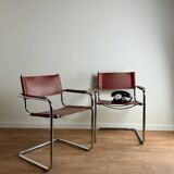 S34 armchairs in Mart Stam style