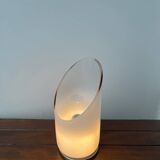 Leucos desk lamp in Murano glass, Italy, 1970.