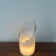 Lampe de bureau Leucos en verre de Murano Italie 1970