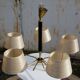Lustre vintage en laiton