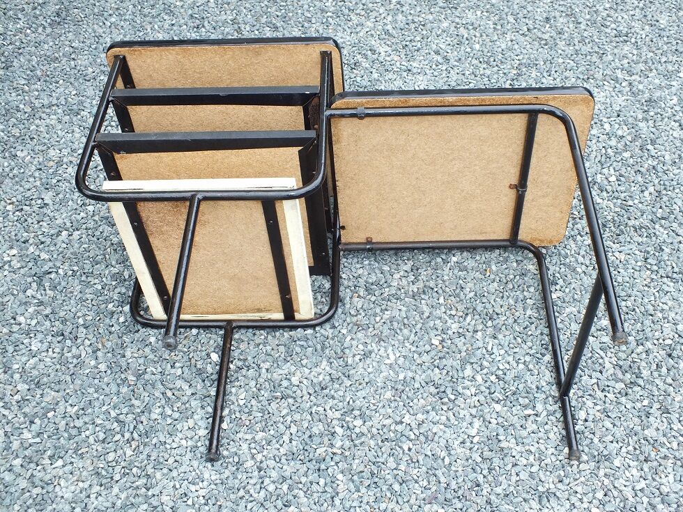 Extra furniture serving shelves years 50 black & white