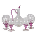 Biot service 6 glasses and carafe