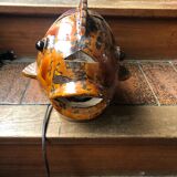 Ceramic fish lamp