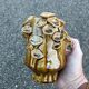 Vintage ceramic vase with mushroom relief decoration