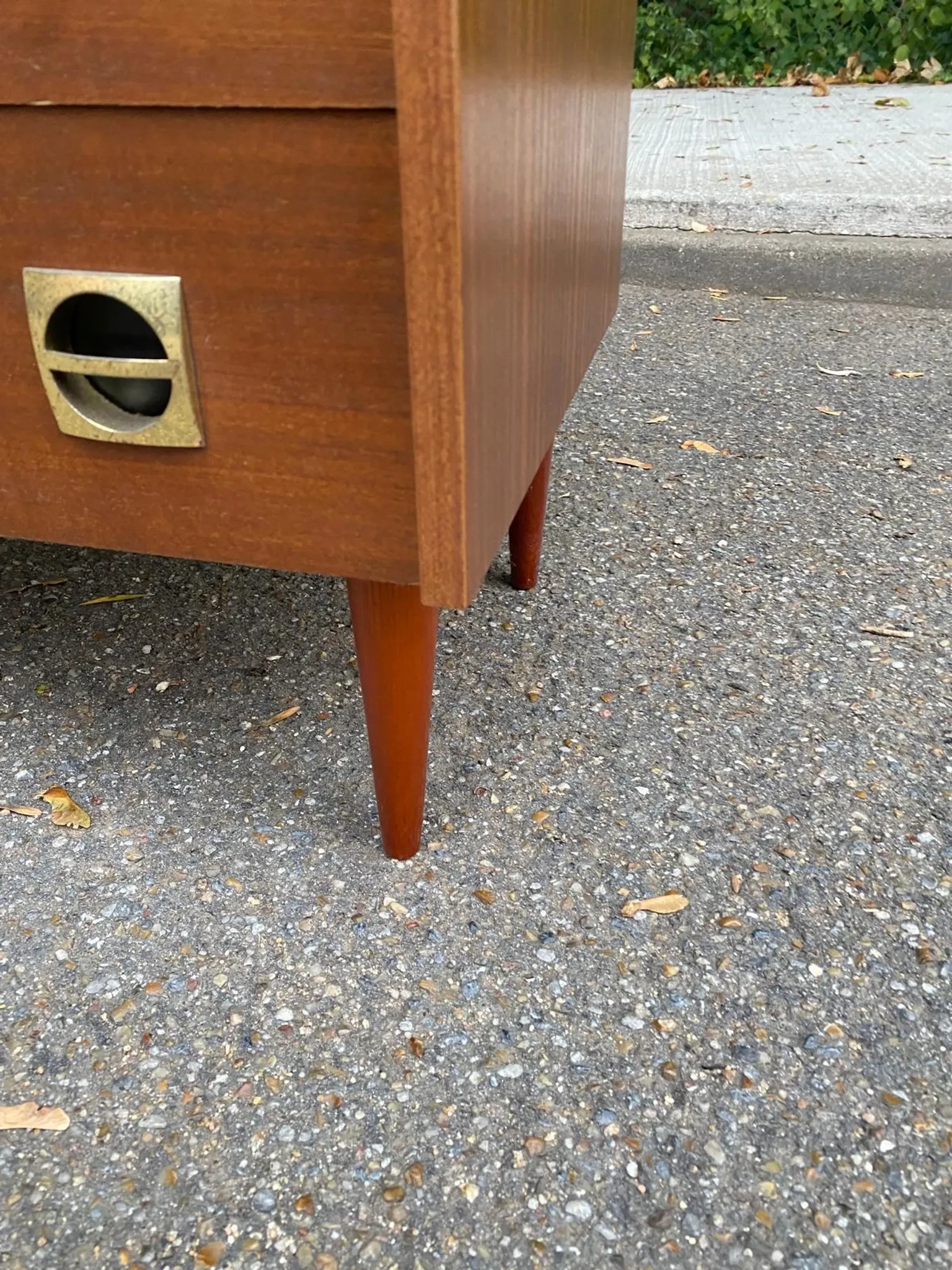 Mid-Century Scandinavian wooden chest of drawers 1960