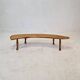 Wooden Tree Trunk Bench, France 1960s