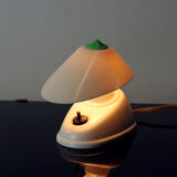 Lampes de table en bakélite blanche, années 1930