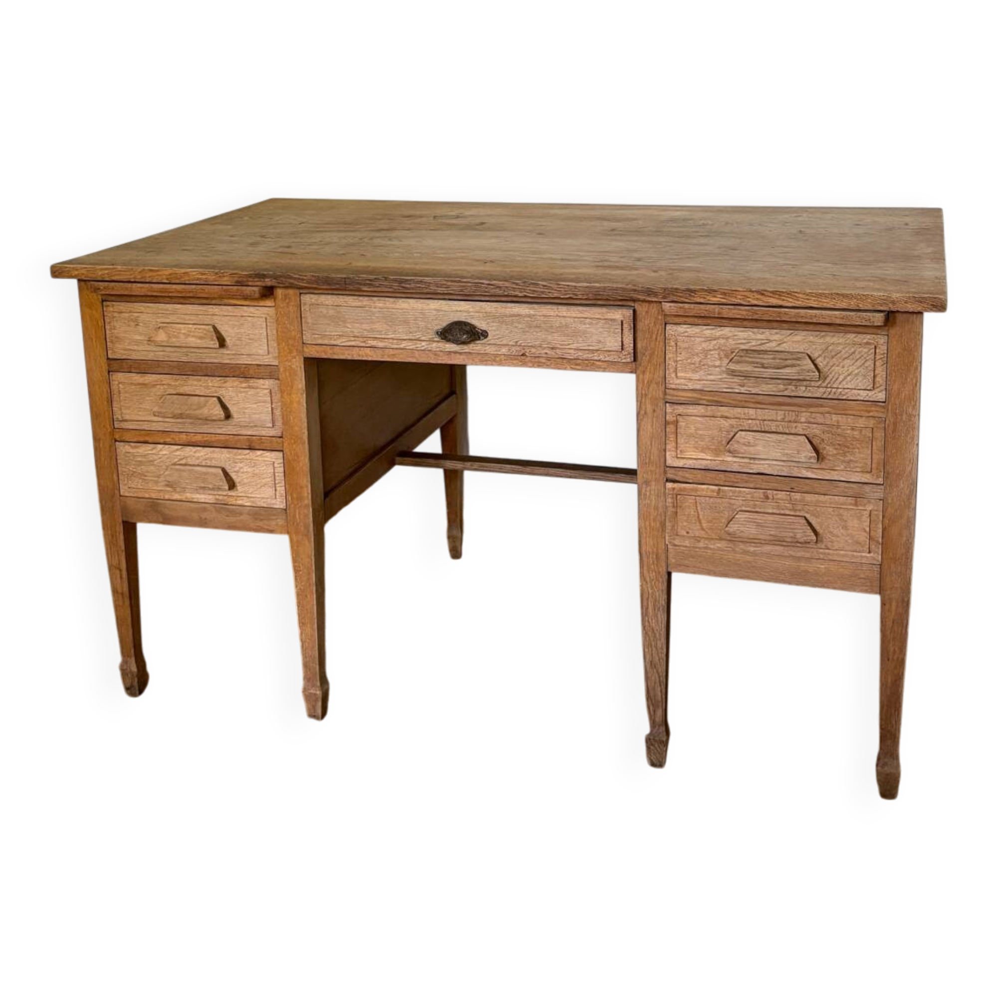 American desk in raw wood