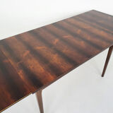 Rosewood extendable dining table, 1960's