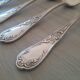 Box of 12 small old spoons in silver metal