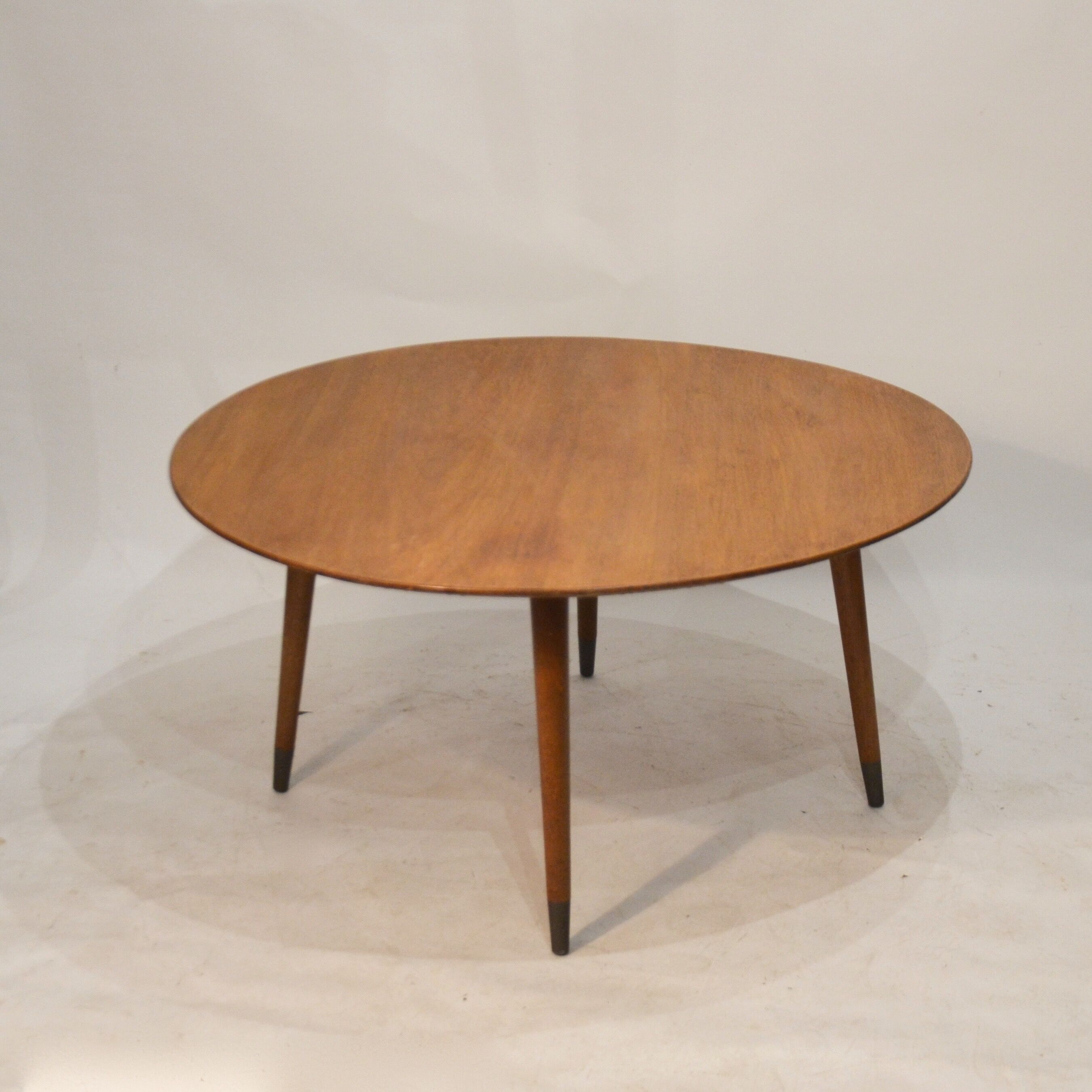 1960s round coffee table
