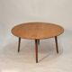 1960s round coffee table