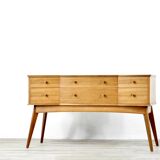 Walnut sideboard by alfred cox of great britain