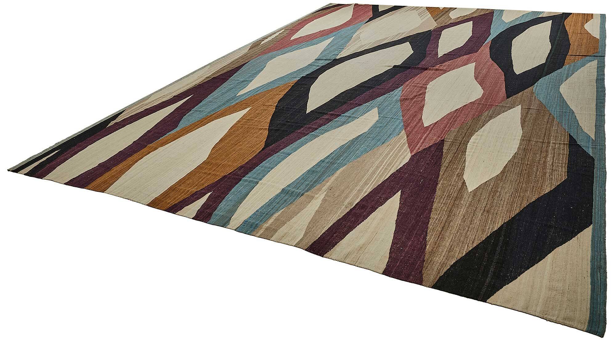 Contemporary Tribal Decorative Kilim 420 cm x 636 cm